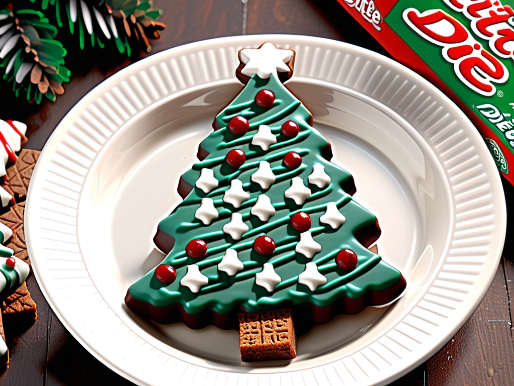christmas tree dip little debbie