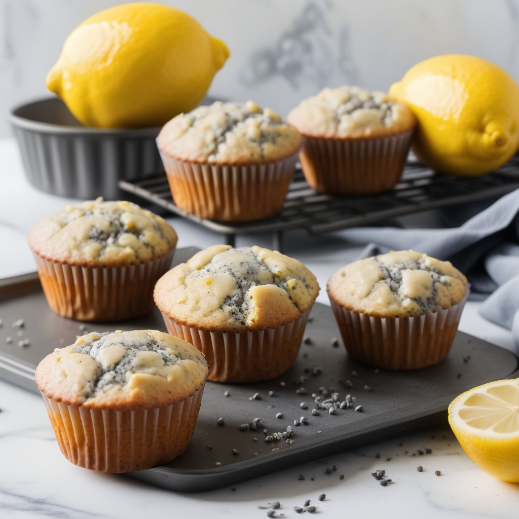 lemon poppy seed muffins gluten free