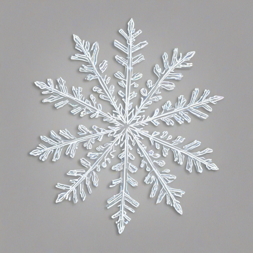 transparent background snowflake clipart