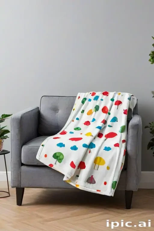 blanket mockup