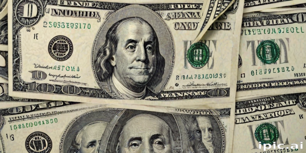 money with transparent background