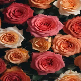 roses background aesthetic