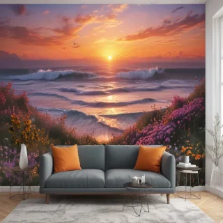 aesthetic wallpaper sunset