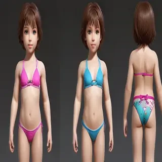 child bikini ai