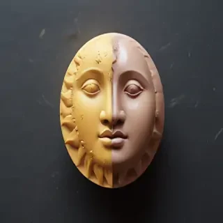 sun and moon