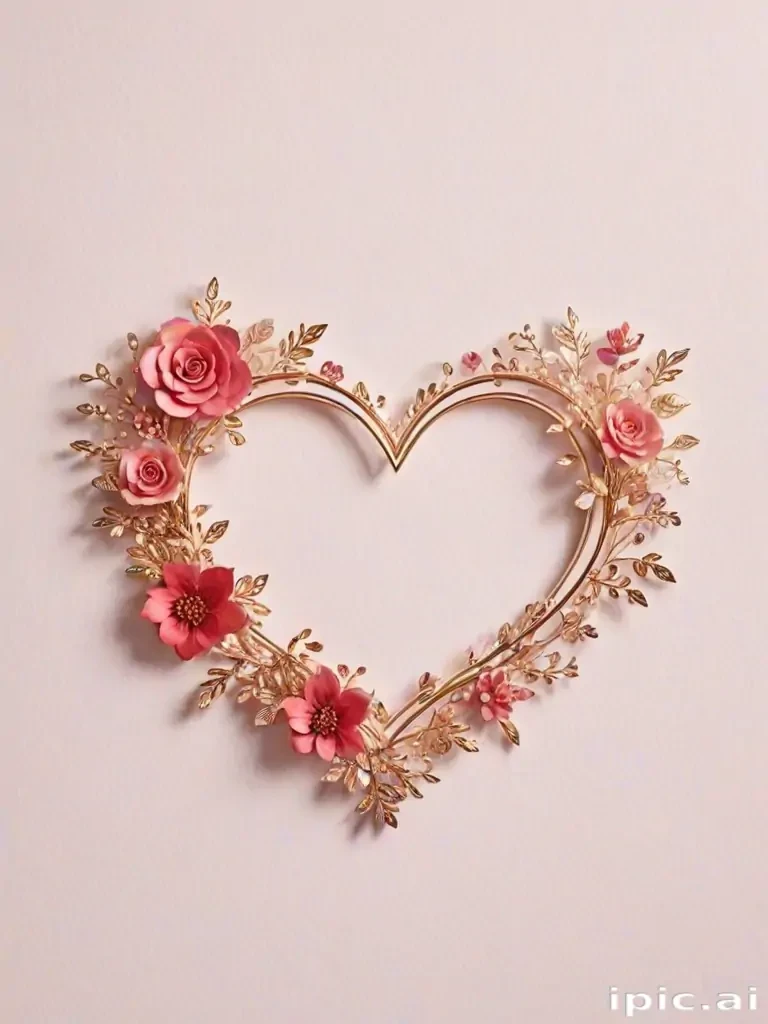 heart border png aesthetic