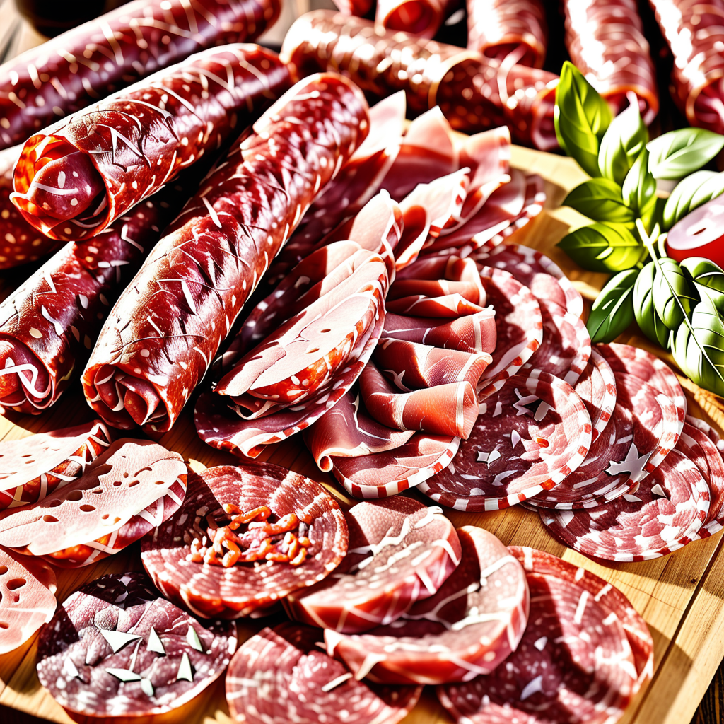 like much salami and prosciutto