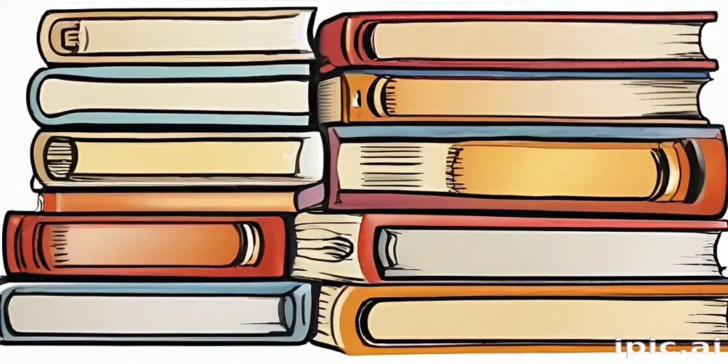 stack of books clipart
