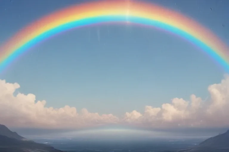 transparent rainbow