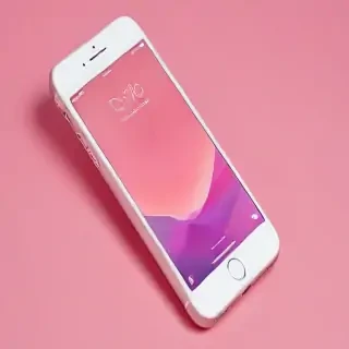 iphone pink background