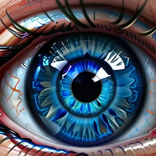 blue eye png
