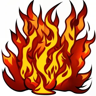 fire clipart transparent