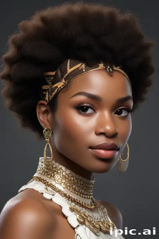 afro png