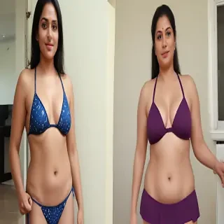 indian aunties bikini