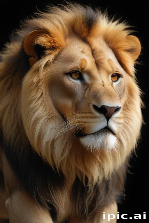transparent lion