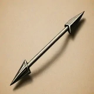 drawn arrow
