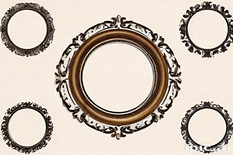 circle frame clipart