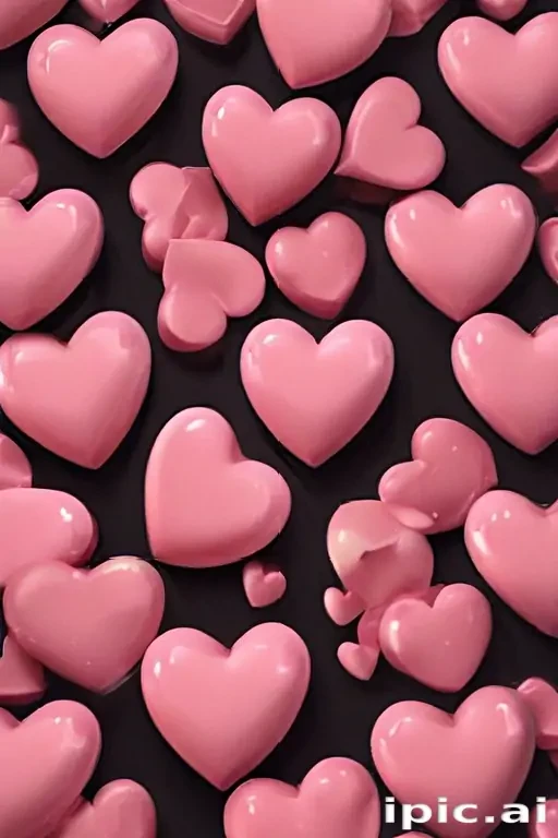 aesthetic heart background