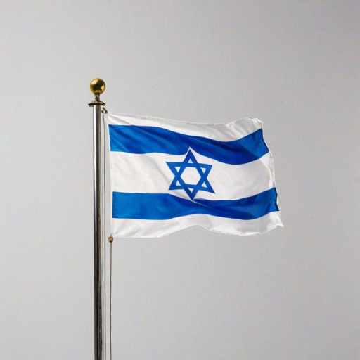 transparent israel flag