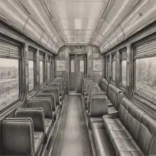 train drawing