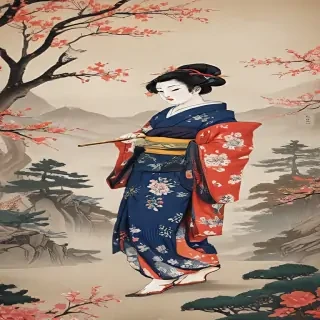 ukiyo e wallpaper