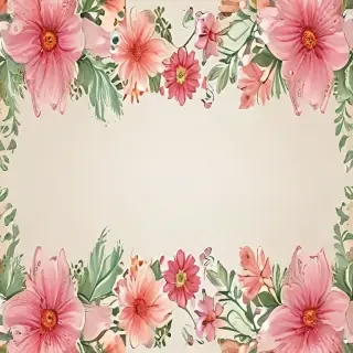 clipart borders flowers