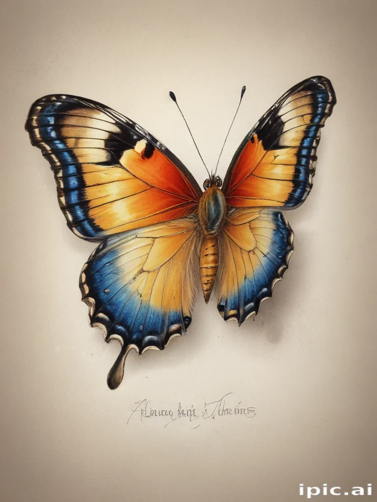 images of drawings of butterflies