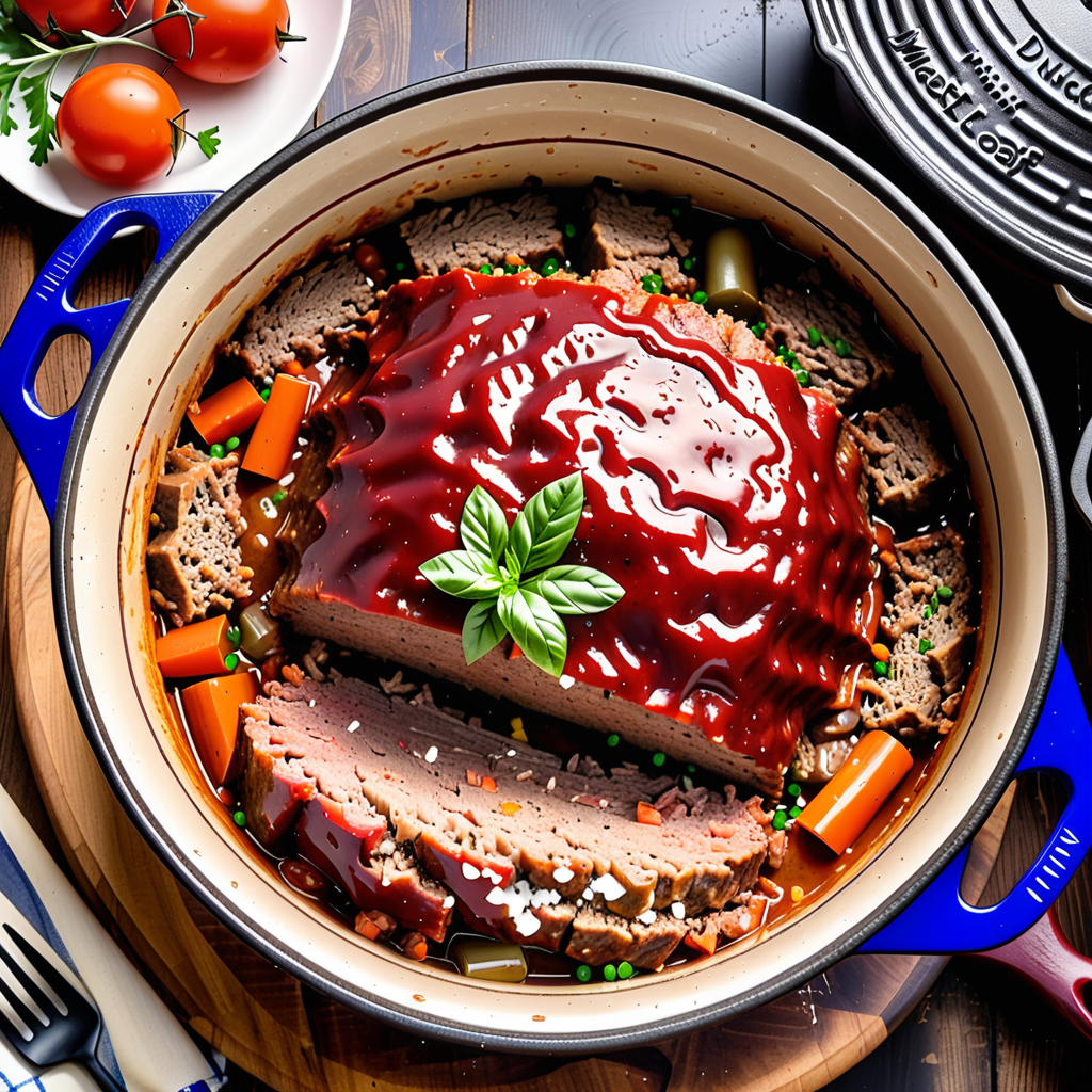 meatloaf in a dutch oven