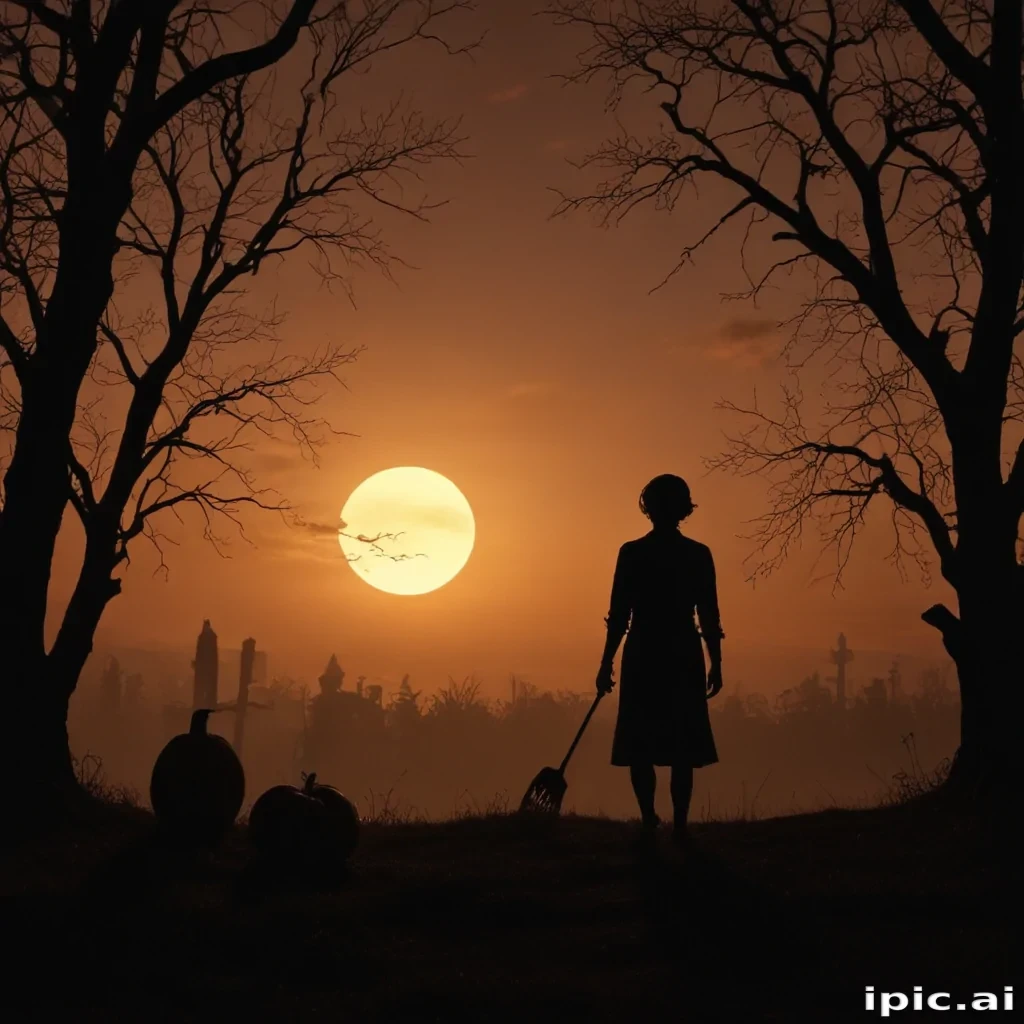 halloween silhouette