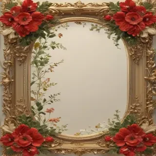 floral frame
