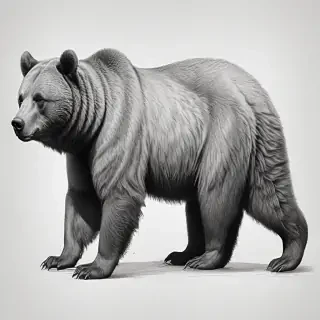 bear drawlings
