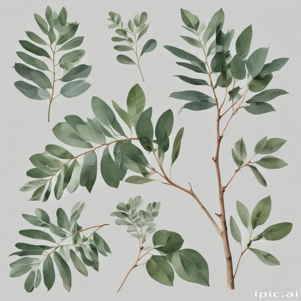 transparent eucalyptus clipart