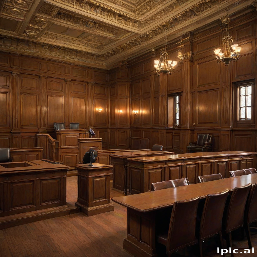 court room background