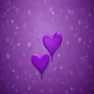 purple hearts wallpaper
