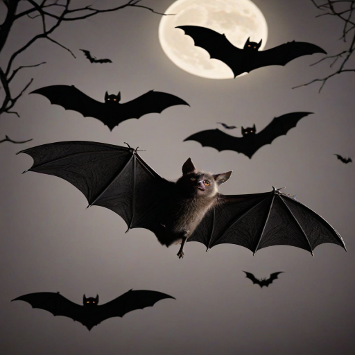 images of halloween bats