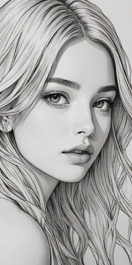 transparent line art