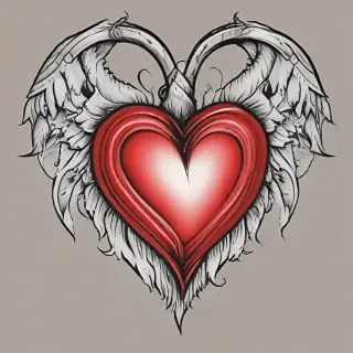 heart tattoo png