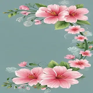 clipart borders flowers