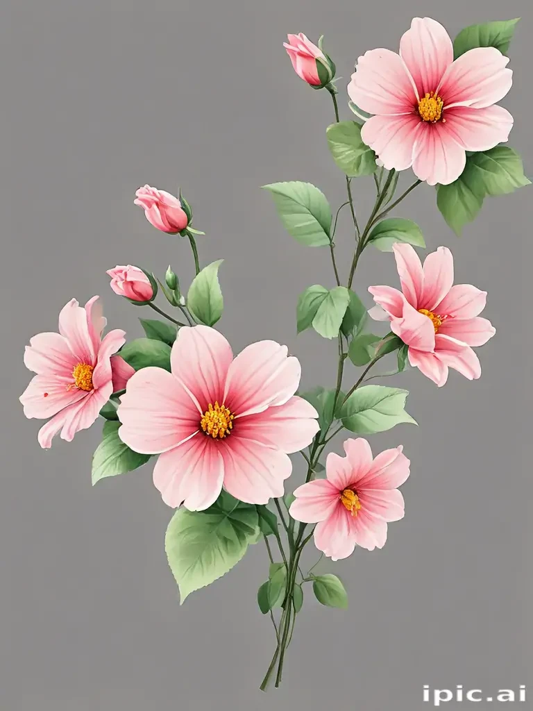 transparent background flower clipart