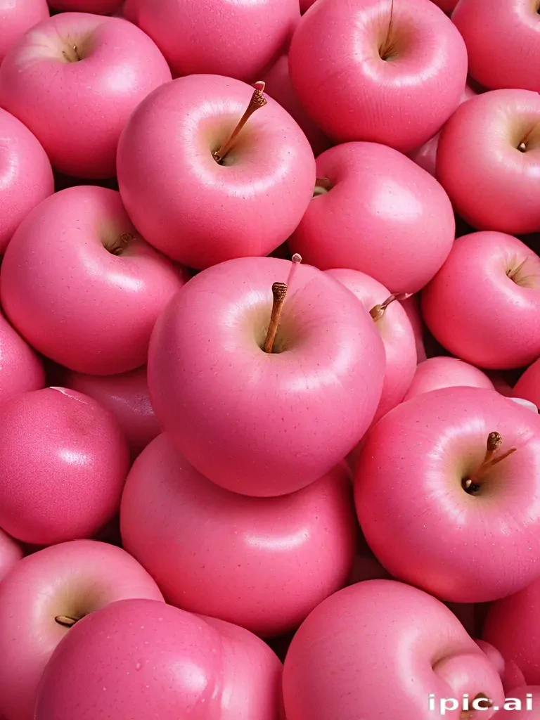 pink apple wallpaper