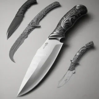 drawings of knives
