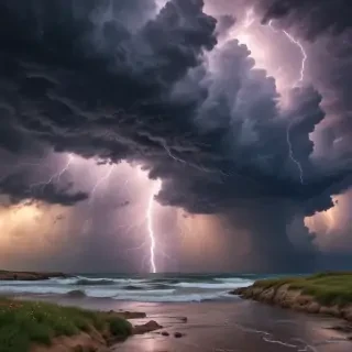 thunderstorm wallpaper