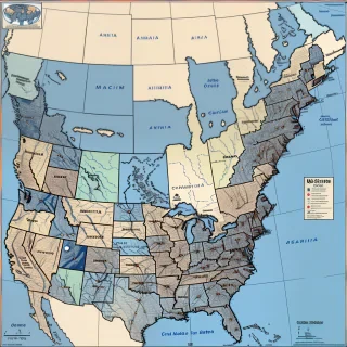 us map with states