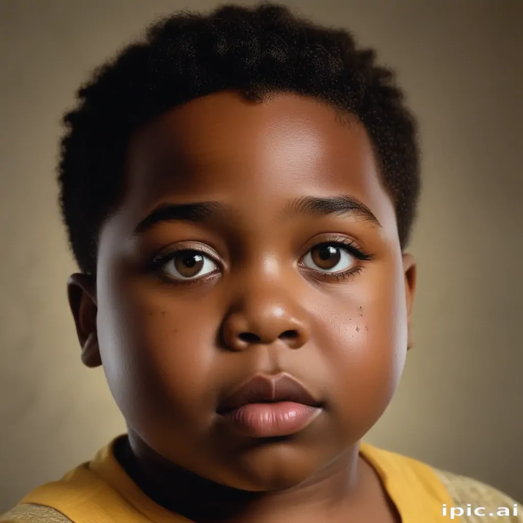 fat black kid