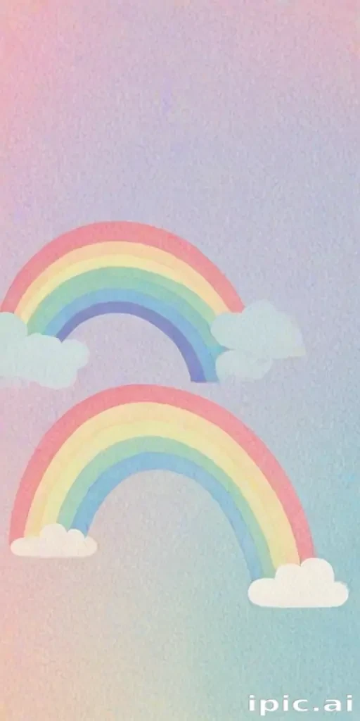 pastel rainbow png