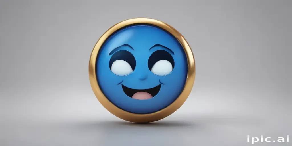 blue emoji