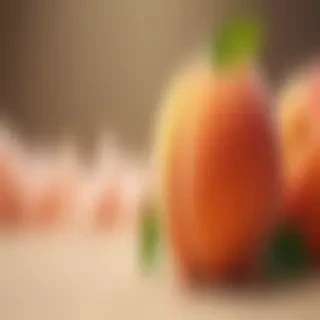 cute peach background