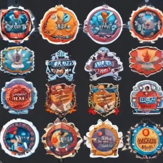 clipart of stickers