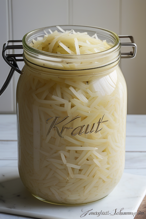 how to make kraut in a crock
