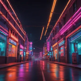 neon color background